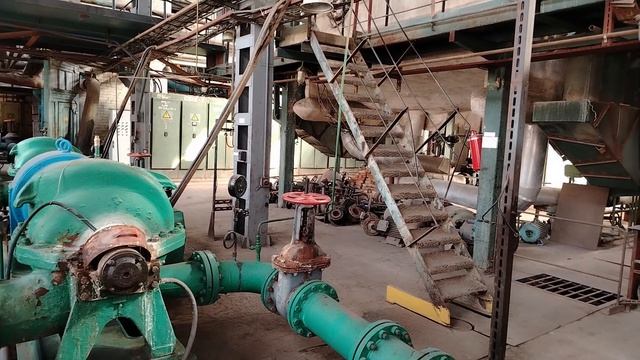 Насосы ЦН 400-105 в котельной