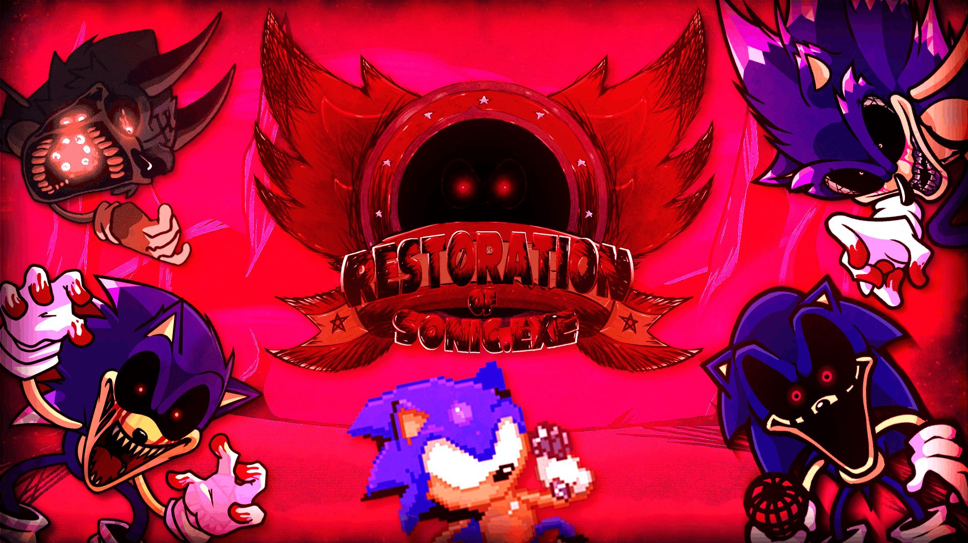 🔵 Очень много Соника и багов 🔵 Found Files V2 🔵 Exe Mod Full Restored 🔵 1 часть 🔵