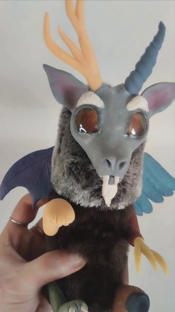 Дискорд, интерьерная кукла ручной работы