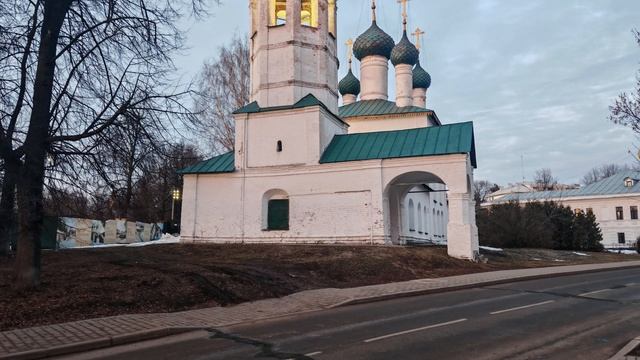 Ярославль. Обзорная прогулка весной. Вторая часть.