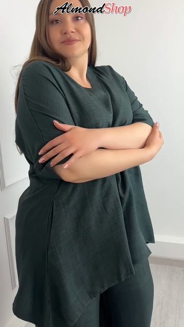 Костюм больших размеров брючный женский летний дизайнерский. Плюс сайз до 70 размера