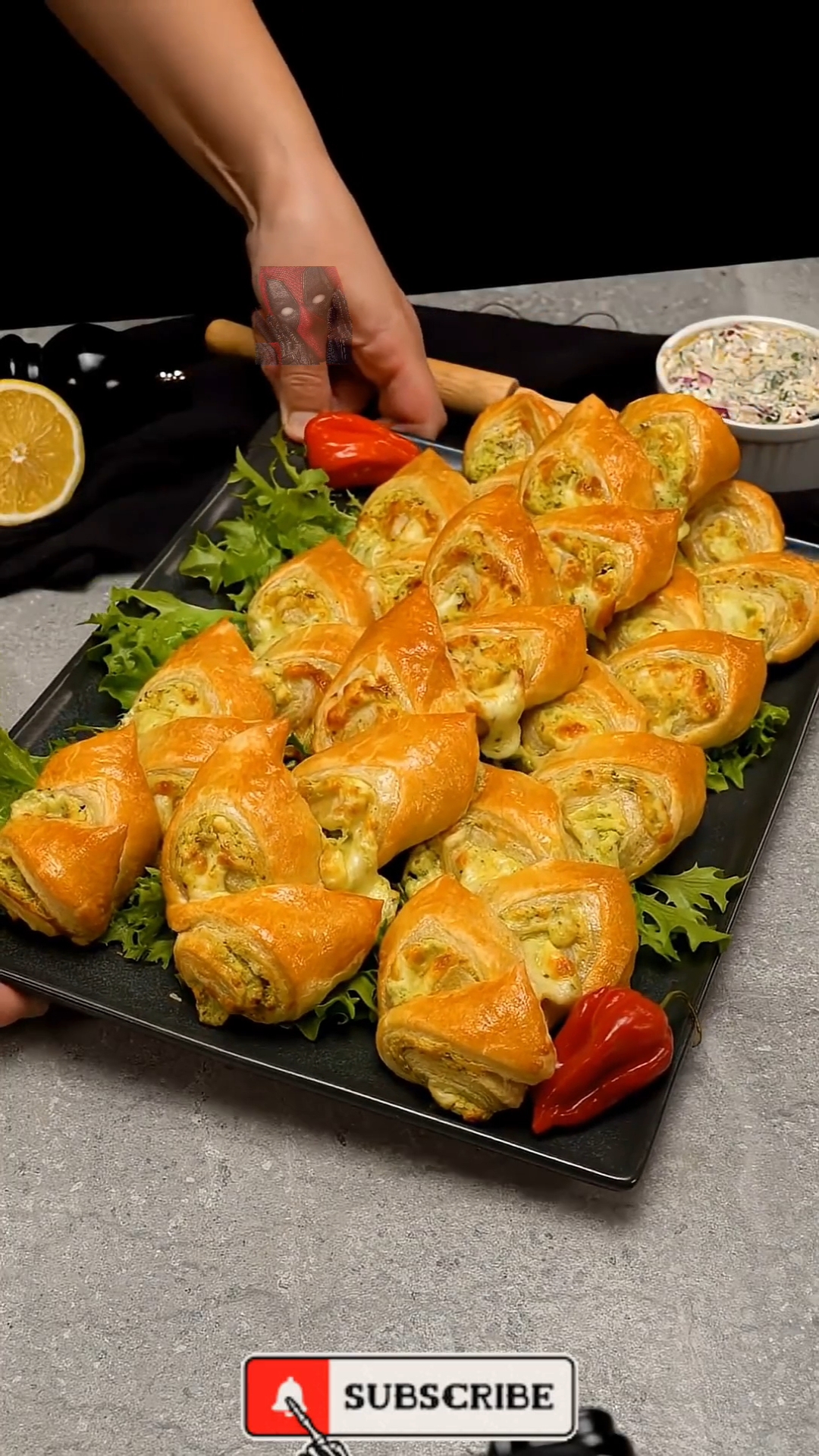 Проще, чем вы думаете. Лучший рецепт закуски из слоёного теста 😎🫶😼