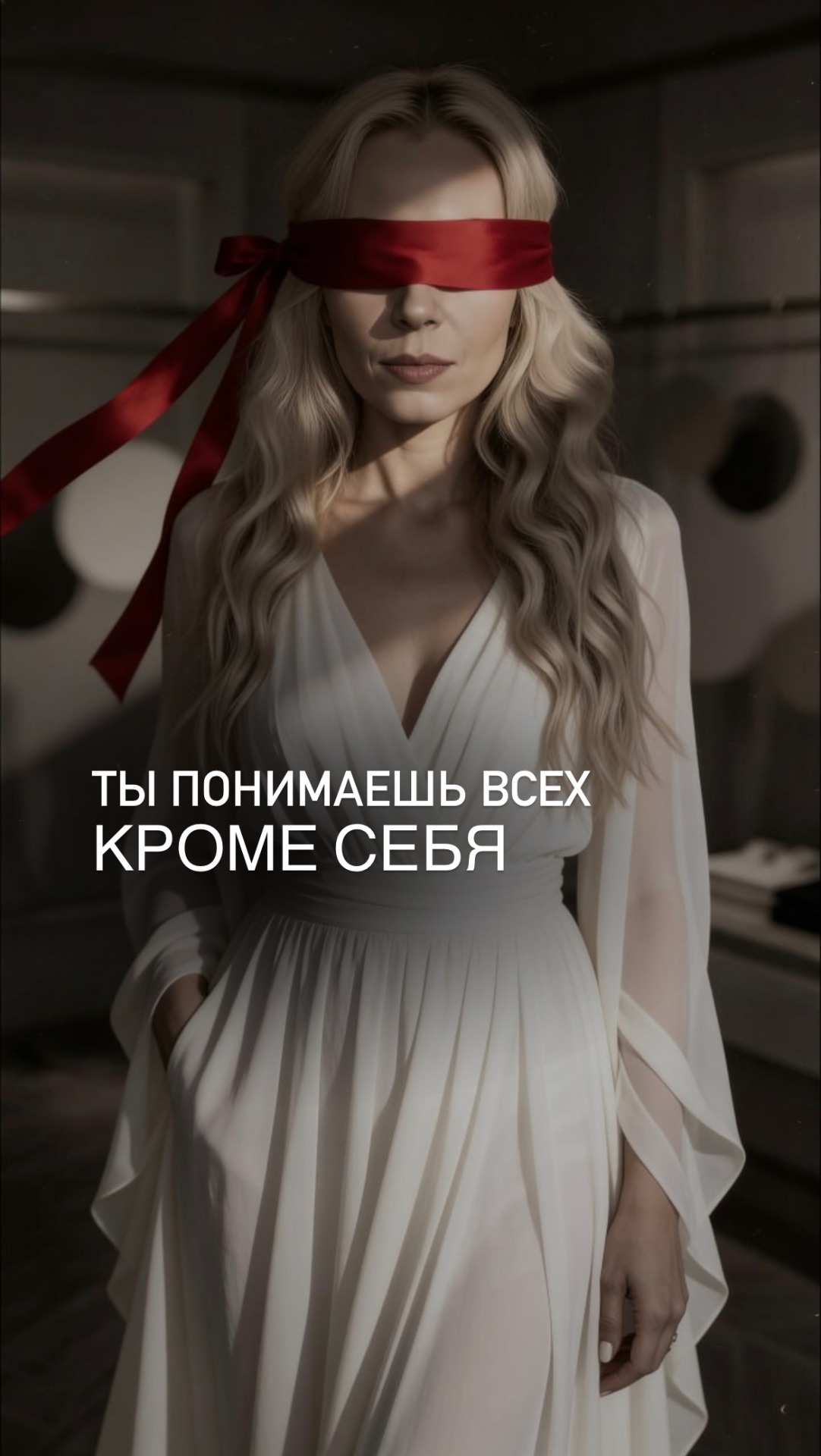 ТЫ ПОНИМАЕШЬ ВСЕХ, КРОМЕ СЕБЯ