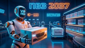 ОТКРЫЛ ПВЗ С РОБОТАМИ - Shipping Store Simulator 2037