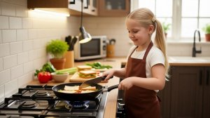 ГОТОВИМ С КРИС. ВЫПУСК #2. 
ЗАВТРАК НА СКОРУЮ РУКУ.