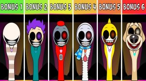 INCREDIBOX SPRUNKI: ВСЕ БОНУСНЫЕ ПЕРСОНАЖИ 💘 DOUBLE DATE! 🎁✨