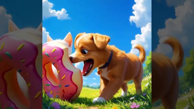 Начальная няшнота видео пока не могу снимать буду ии генерировать по тому что пока что нет микрофона