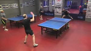 Закзун В. (679) - Звергздин А. (636) 14.04 настольный теннис турнир Лиги TTSPORT Санкт-Петербург