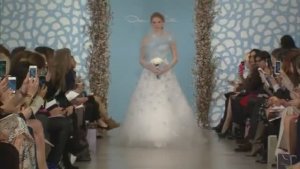 Показ свадебной коллекции Oscar de la Renta весна-лето 2014
