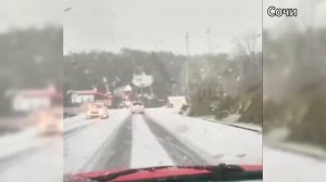 🌧️Градовый шторм в Сочи! Оползни и наводнения в Ингушетии и Дагестане!  Снегопад в Грузии и Ираке!