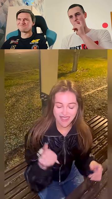 Нельзя смеяться 😆 Красивая девушка)