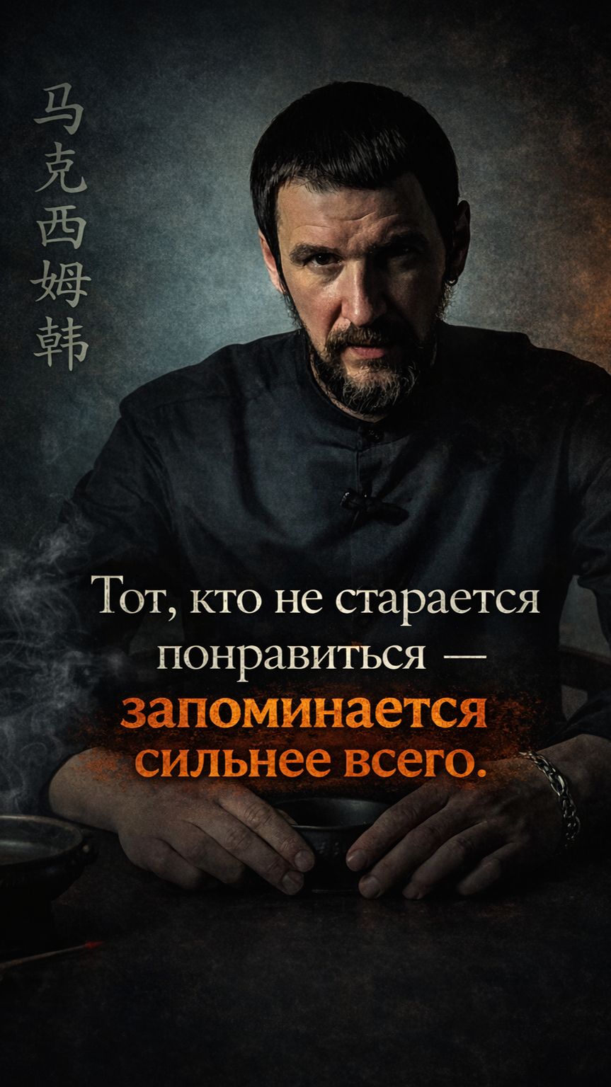 Перестань производить впечатление