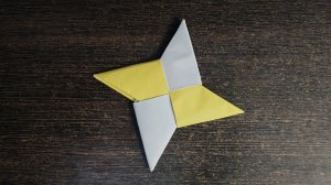 Как сделать сюрикен из бумаги. Оригами сюрикен из бумаги