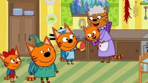 три кота мультфильм увлекательная и развлекательная для детей