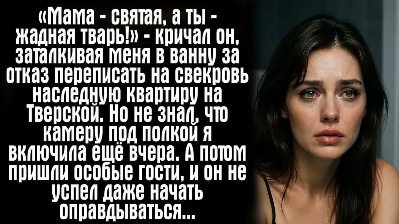 Истории из жизни. Слушать истории. «Мама — святая, а ты — жадная тварь!» — кричал он, заталкивая