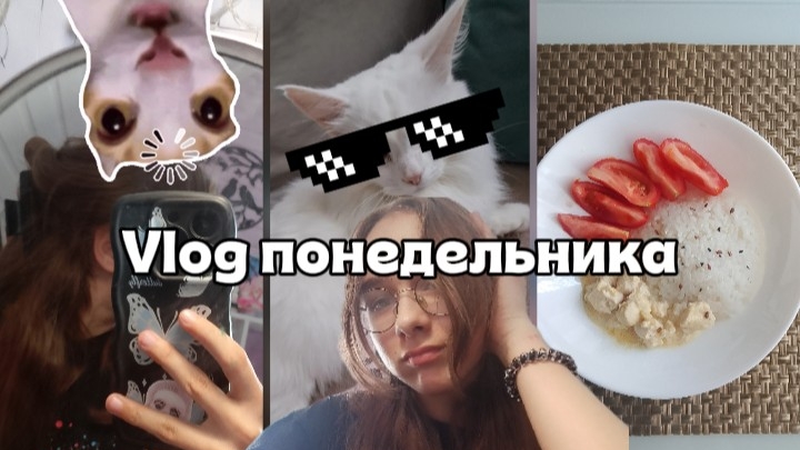 VLOG||понедельник||учёба||не пошла в художку||школа