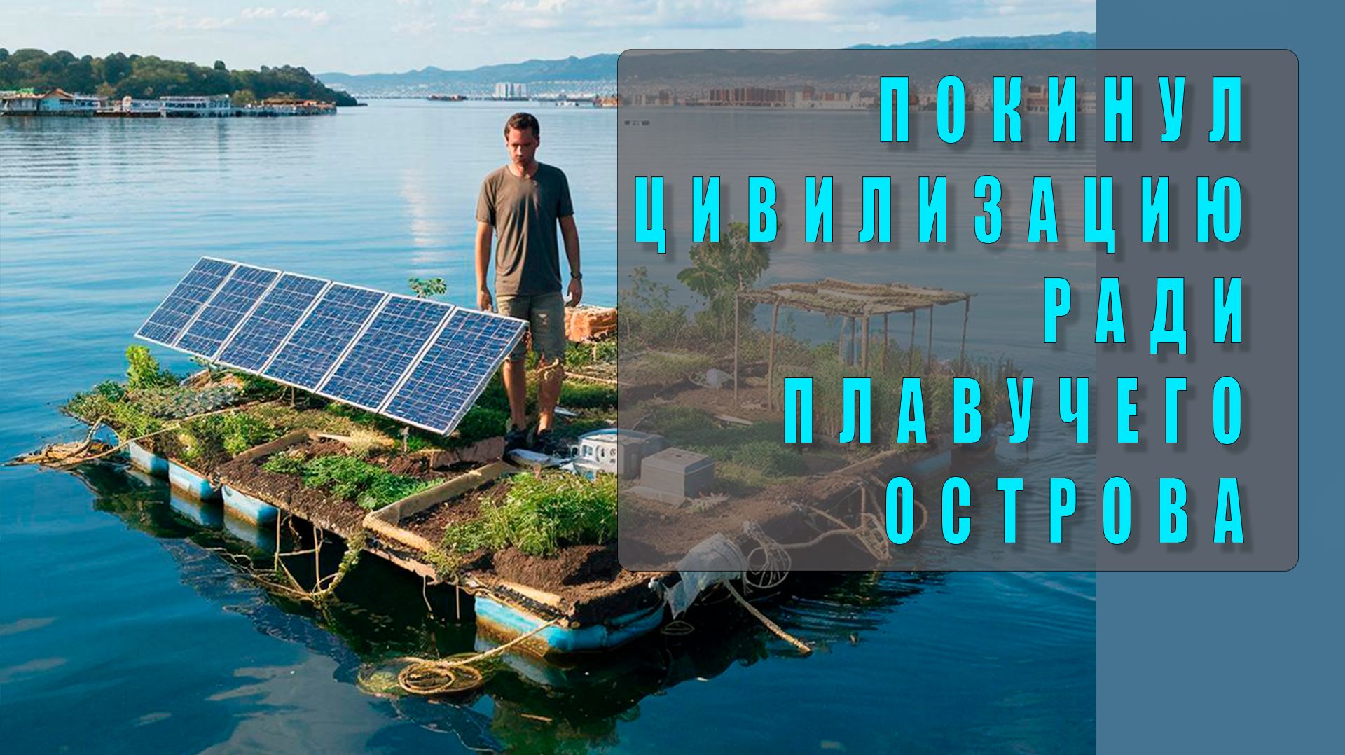 🏝️ Покинул цивилизацию ради плавучего самодостаточного острова: полный обзор проекта