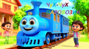 🚂Паровозик ЧУХ ЧУХ ЧУХ. Самая залипательная детская песня