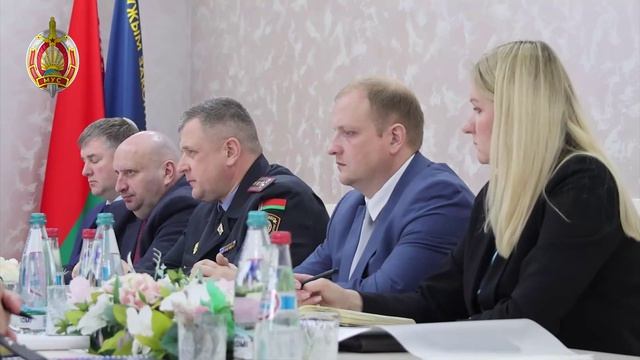 В рамках рабочего визита на Гомельщину глава МВД провел оперативное совещание в УВД