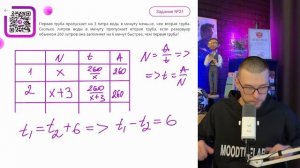 Математика ОГЭ 2025 ВАРИАНТ 15 Разбор Заданий I Адиль Бурумбаев - Global_EE
