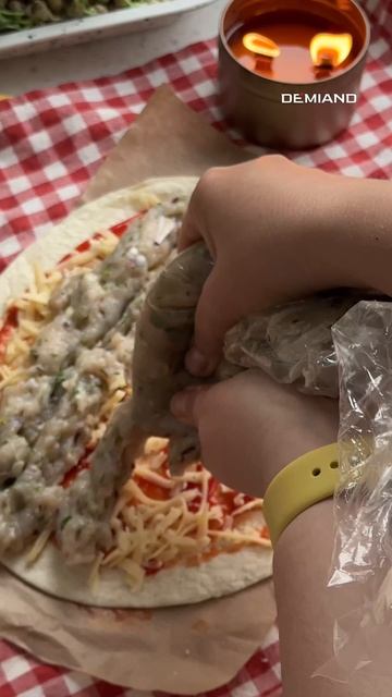 ПП-пицца за 20 мин! 🍕 Готовлю в любимом аэрогриле Demiand ♥️ Вб: #WW312153 Ozon: #2889567010