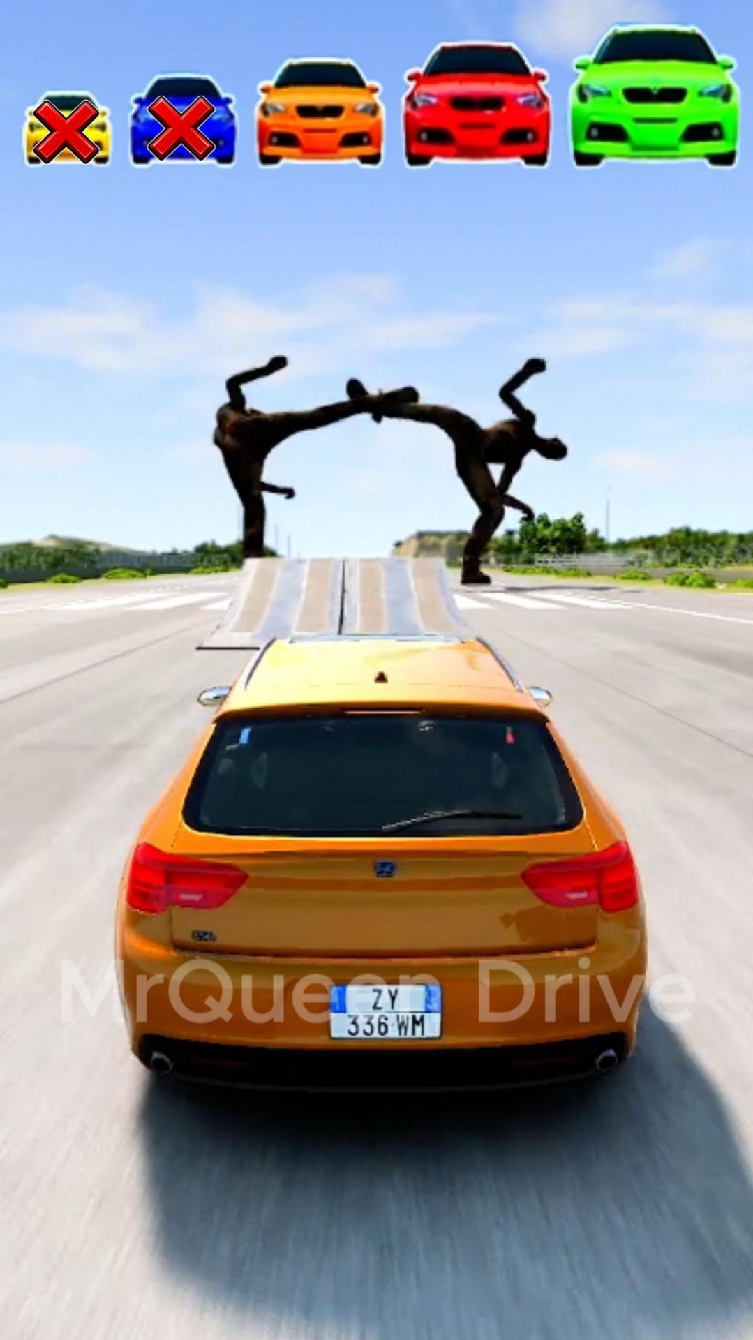 БОЛЬШАЯ И МАЛЕНЬКАЯ МАШИНКА ПРОТИВ УДАРА