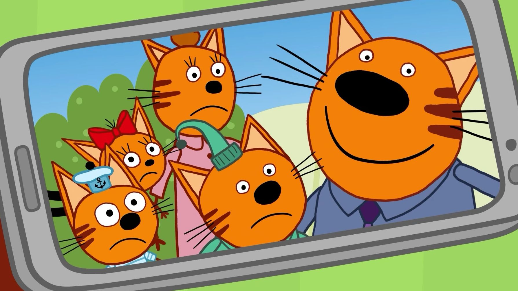 Три Кота — Мультфильм для Детей | У Папы на Работе | Три Кота Мультик Смотреть | Развивающая Игра