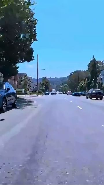 Разметка дорог в США