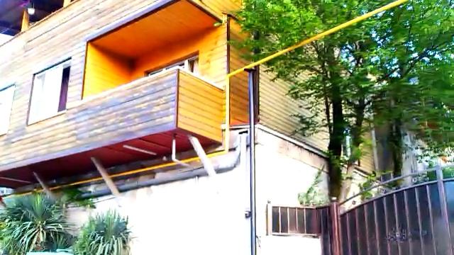 Любимый Сочи. Май. Рассвет. Отель Фундучок на улице Вишнёвая. Горный воздух  День начинается...