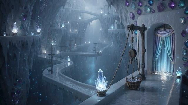 CRYSTAL CITY ｜ Relaxing Fantasy Ambient Music - Calming Ethereal Soundscape For Sleep & Relaxation-(