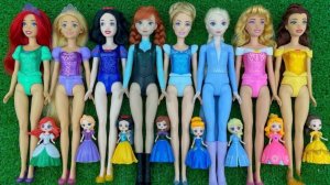 Превращение куклы Эльзы в платье ~ Идеи для миниатюр своими руками для Барби