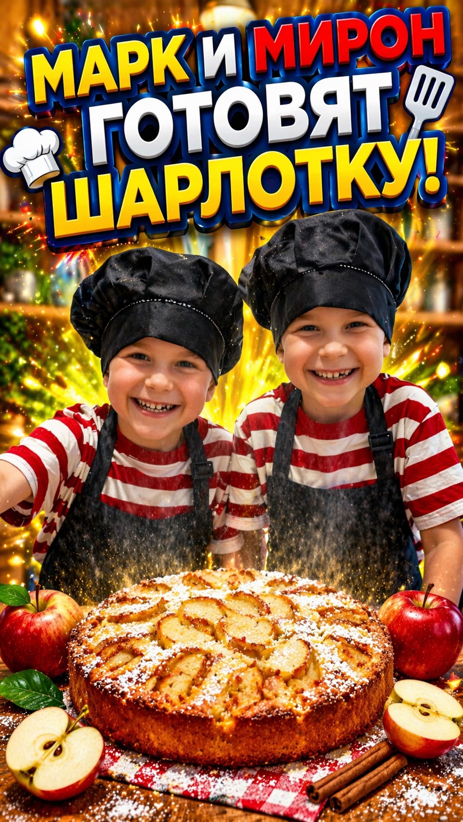 ШАРЛОТКА за 60 СЕКУНД!