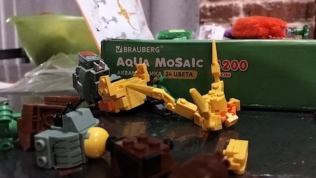 Растения против зомби из Lego