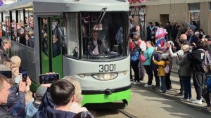 Не пропустите!!!Парад трамваев в Москве🚋.Незабываемое зрелище🎉.