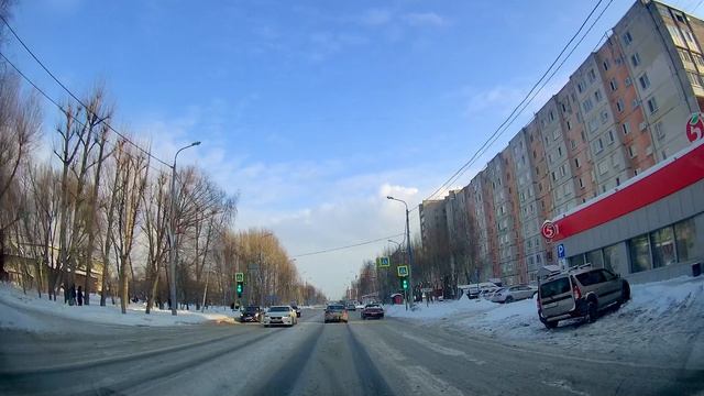 Поездка на автомобиле по Тюмени до Логунова и в посёлок Боровский