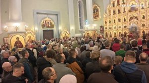 Владивосток пасхальное богослужение,полунощница (фрагмент,12 апреля 2026).