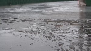 ЗАТОПЛЕННОЕ СНТ ПОКРЫЛОСЬ ЛЬДОМ