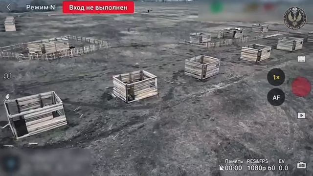 Тренировка бойцов на полигоне