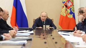 Владимир Путин провёл совещание по экономическим вопросам, Кремль, 15 апреля 2026 года