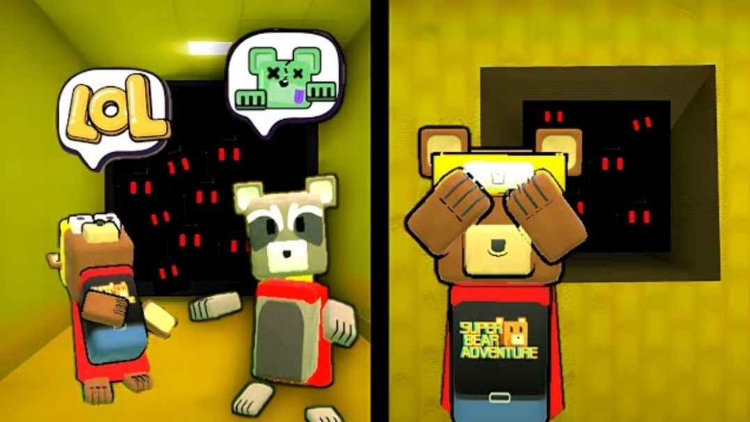 СЕКРЕТНЫЕ ПОДСОБНЫЕ ПОМЕЩЕНИЯ в Super Bear Adventure/Прохождение игры Супер Мишка