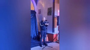 Анатолий Кулаков на открытии выставки