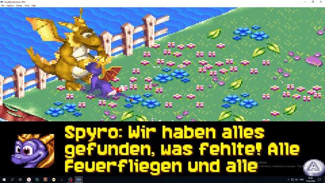 Spyro 2: Season Of Flame 100% Part 12 (Final) GBA (Deutsch Version)