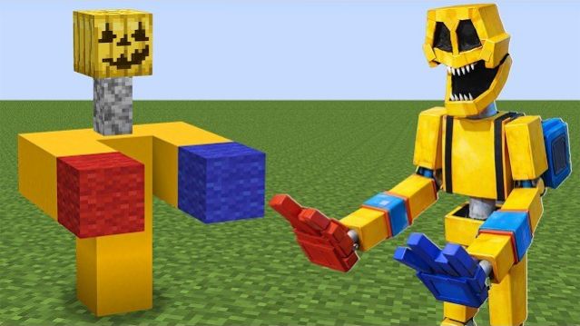 ПОППИ ПЛЕЙТАЙМ: МИМИК АДДОН В MINECRAFT PE ИГРА В МАЙНКРАФТ ТЕСТ