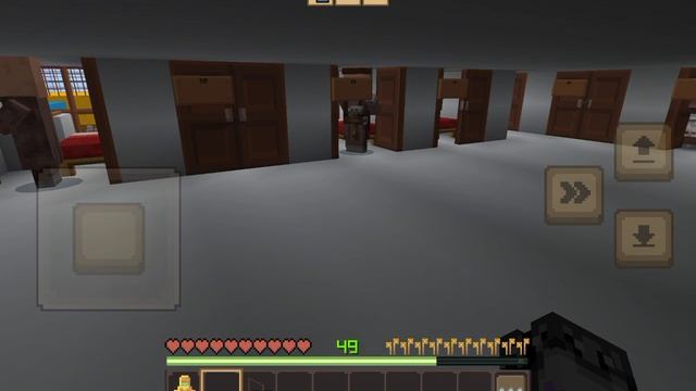 Снова пришёл в больницу к Ане в Майнкрафте