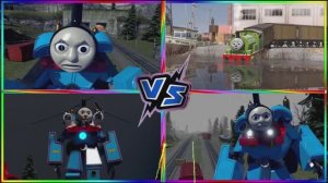 Битва Поездов: Монстр, Мутант и Добрый Паровозик — Музыка на Плитках 🎵🚂