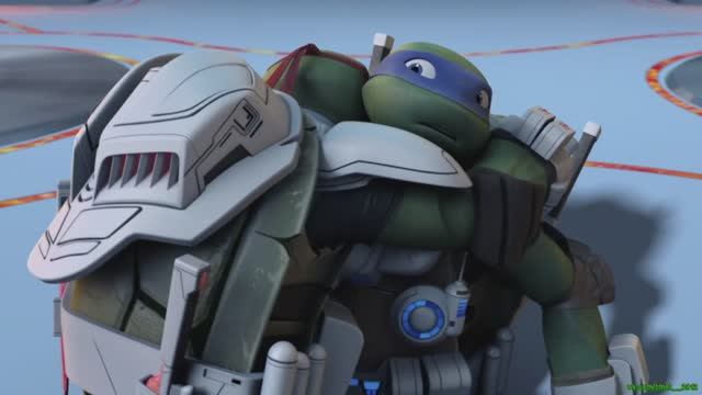 черепашки нидзя 2012 момент из серии сезон 4 серия 14