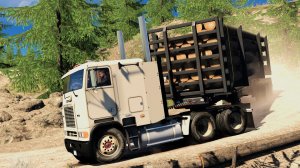 625 / ATS 1.58 / Freightliner FLB / Сегодня работаю в Айдахо. Штат - Самоцвет.