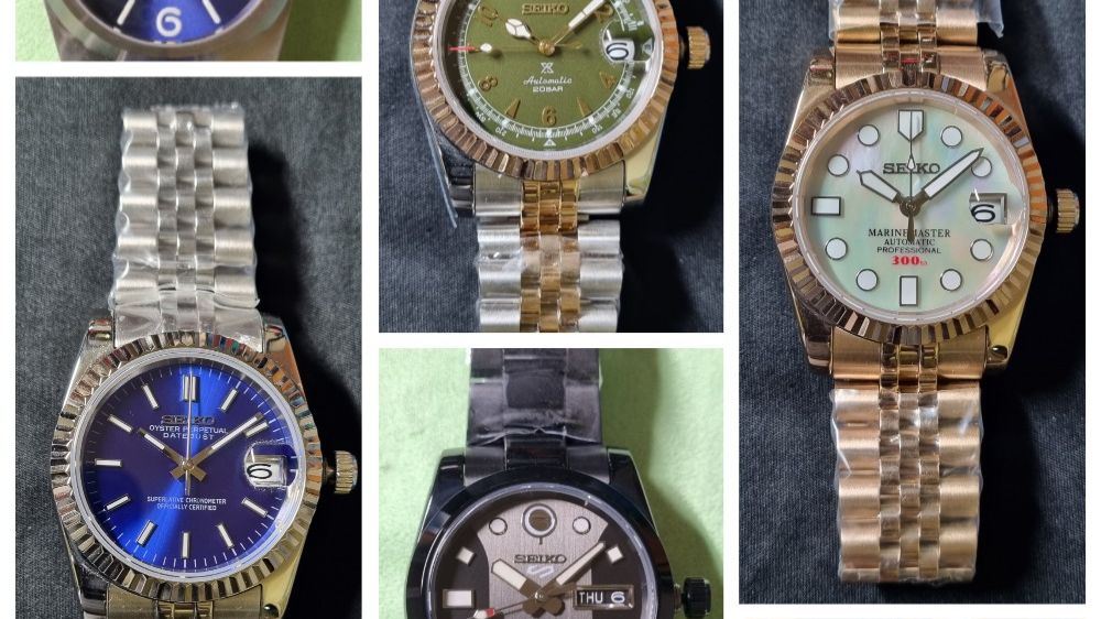 Часы на Заказ! Хомаж Мод в Корпусах 36мм. для Детей-Женщин-Узкое Запястье!