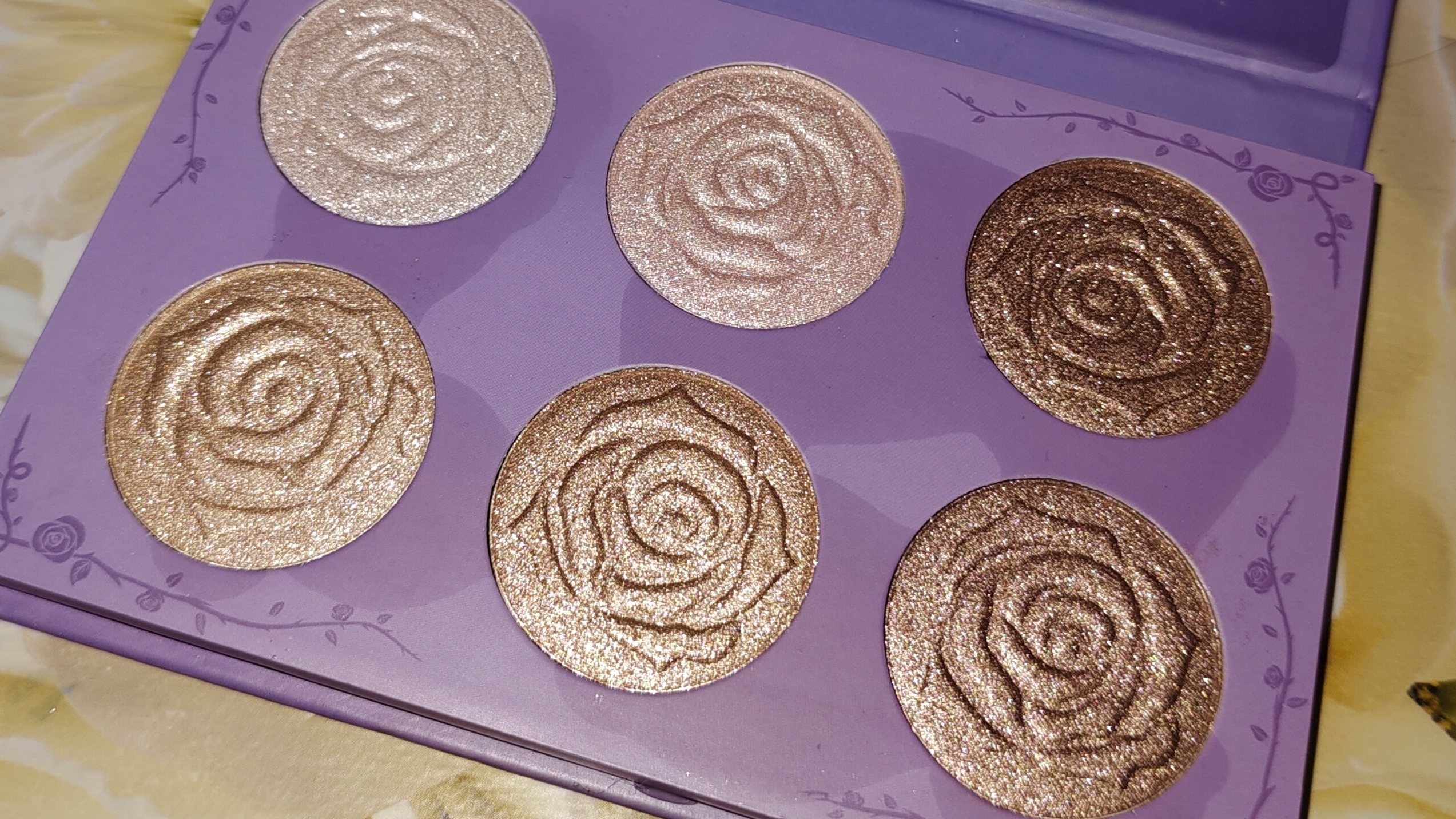 Палетка хайлайтеров (Розочки)🌹🌹🌹