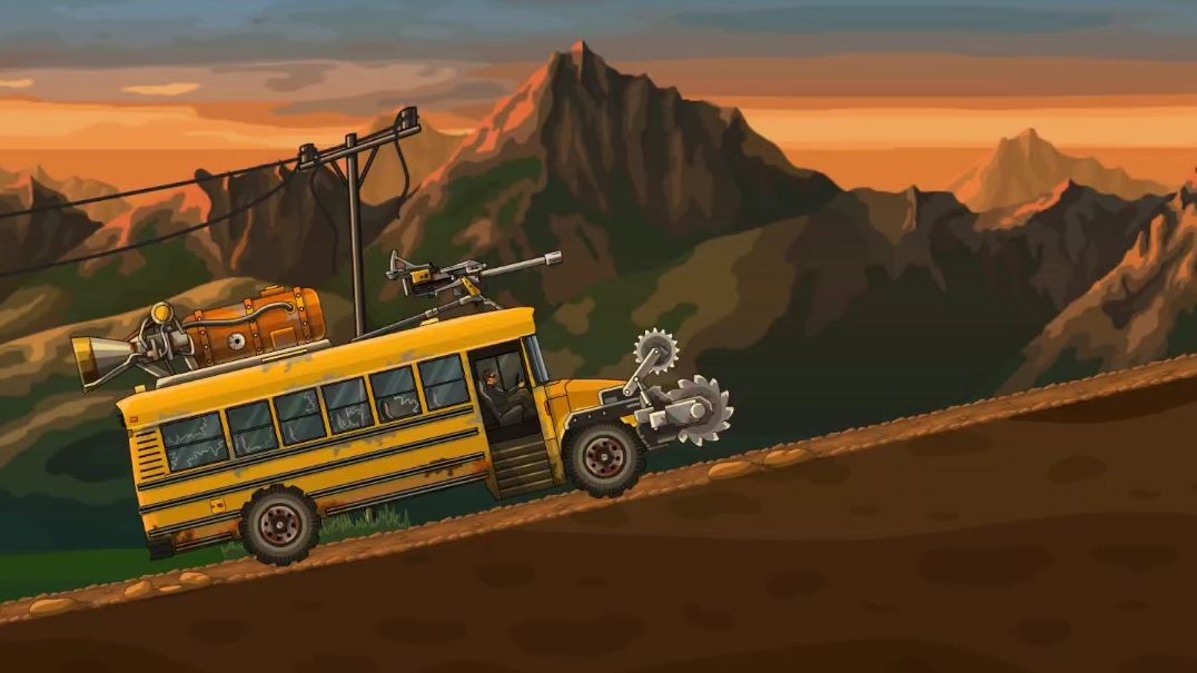 Forgotten Hills 5 уровень Earn to Die